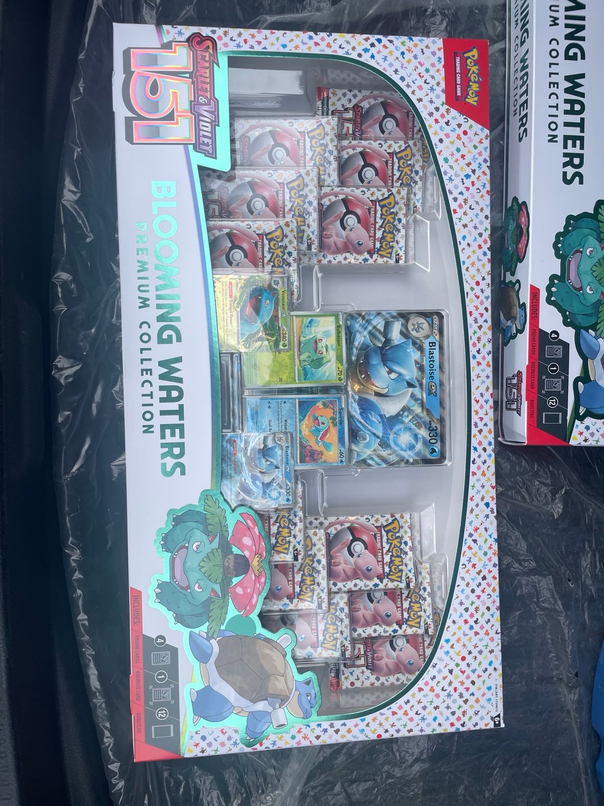 Blooming waters premium collection Pokémon cards
