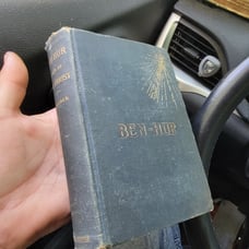 Ben-Hur 1887 edition. Rare antique.