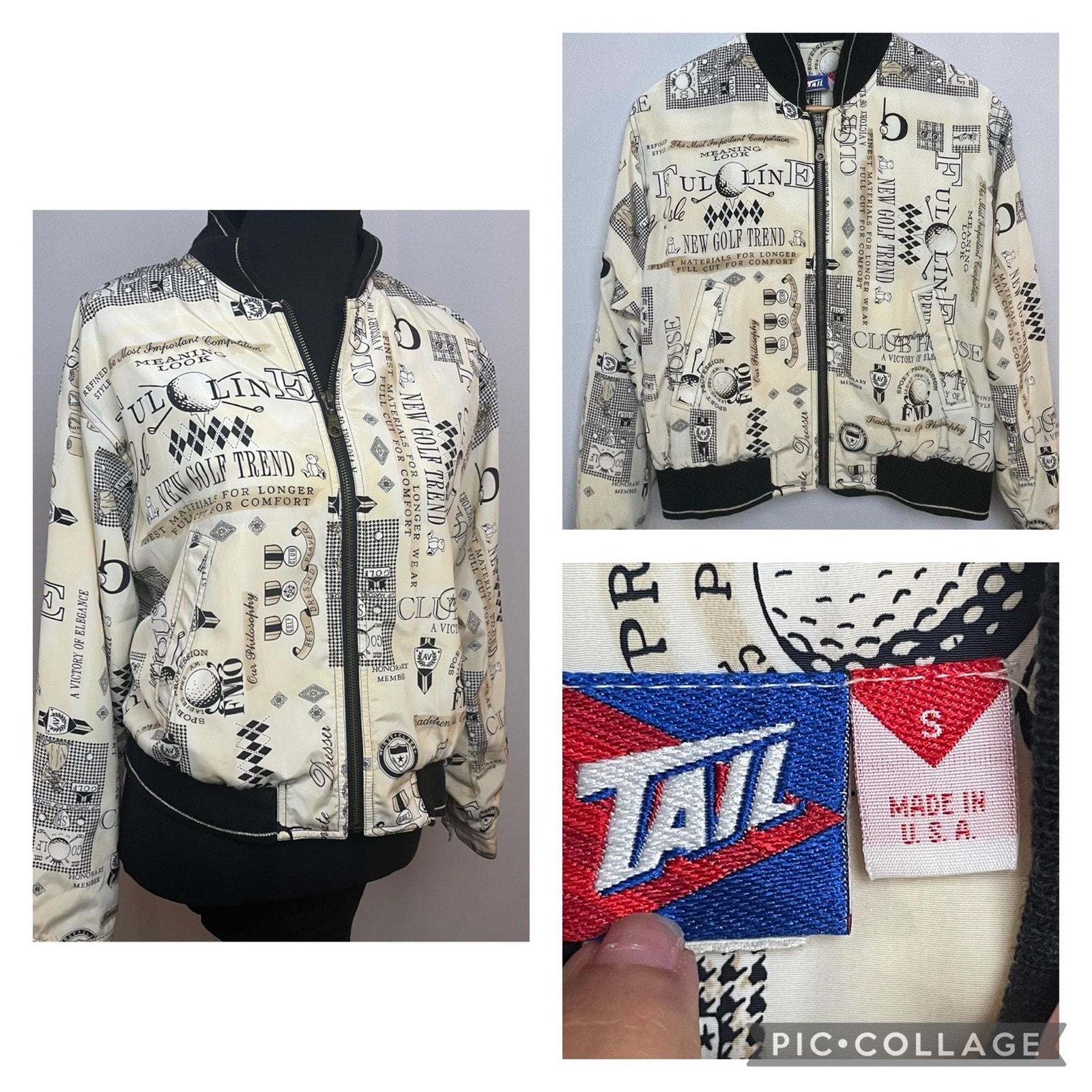 Vintage TAIL Sporting Isle Jacket Women Size S