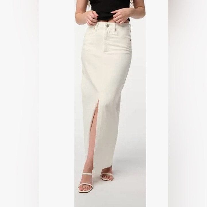 BLANK NYC ECRU MAXI SKIRT BRAND NEW