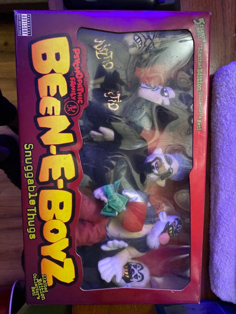 beanie babies ICP&twiztid PHSYChpoathic records 1999