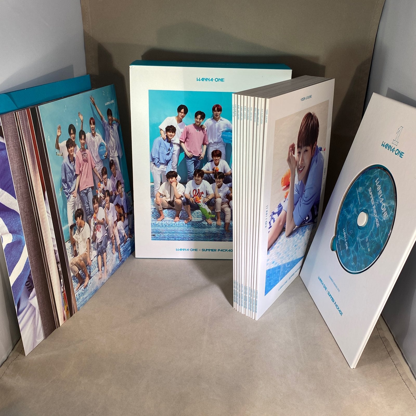 Wanna One Summer Package Books Poster