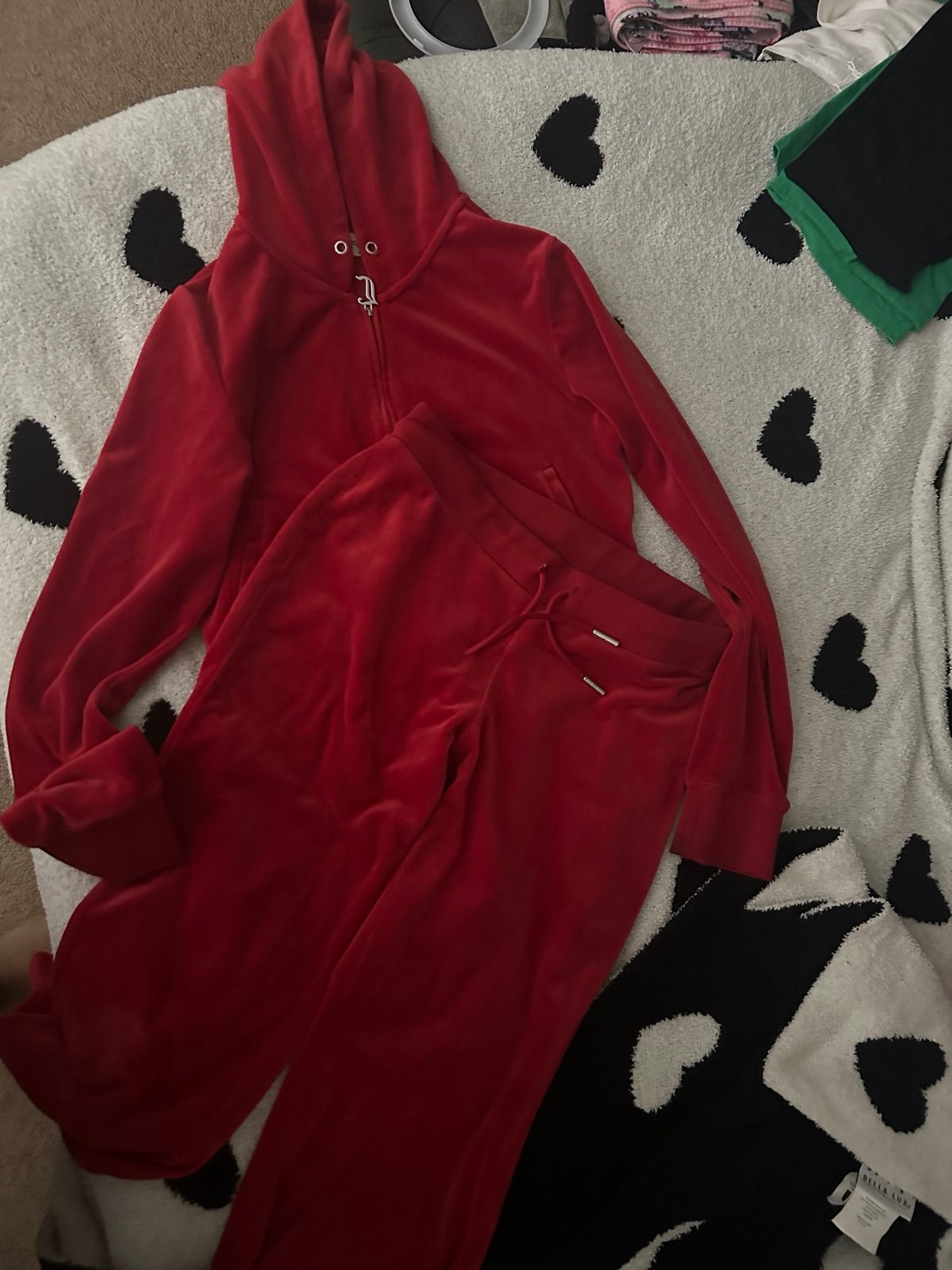 Red Juicy Couture Tracksuit