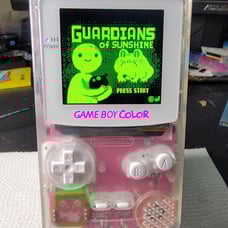 Nintendo GameBoy Color AMOLED - Premium Restored - Pink motherboard