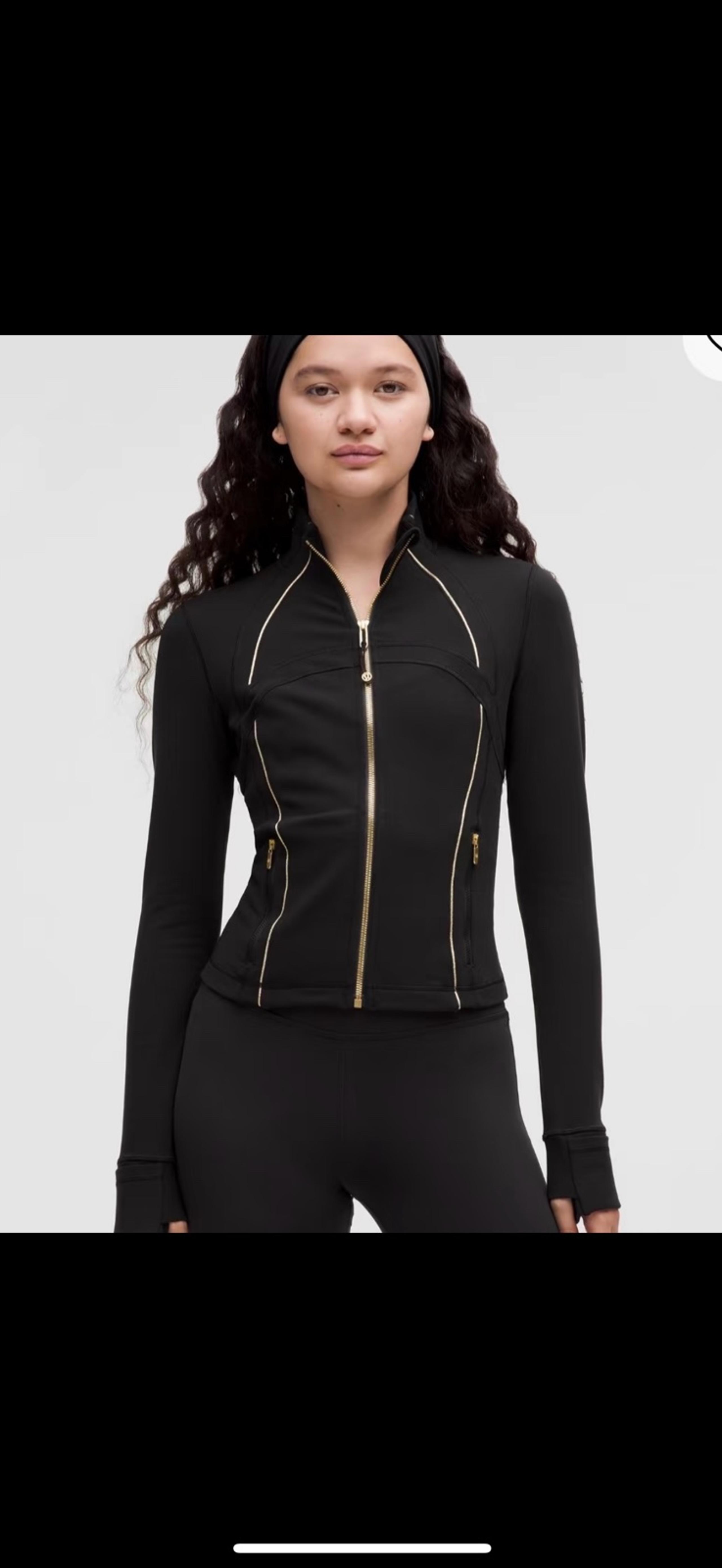 Lululemon Define Cropped Jacket Luon Sparkle
