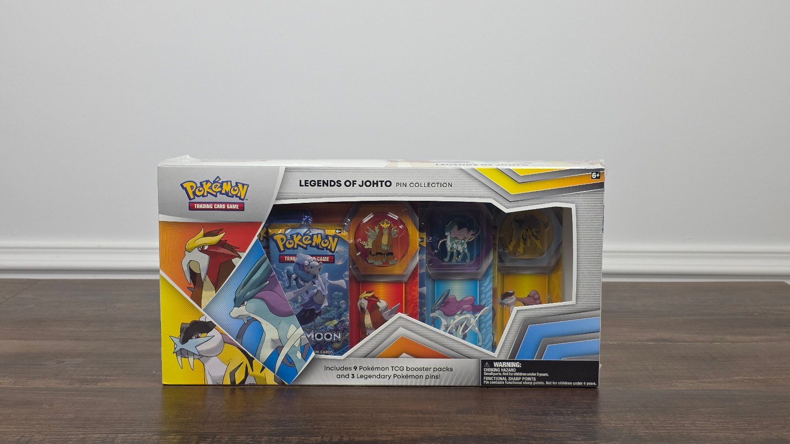 Legends of Johto Pin Collection - Miscellaneous Cards & Products