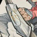 Autographed Fate Grand Order Archer Original Art- Kaiji Tang Autograph