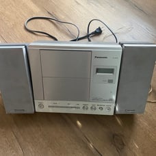 Panasonic CD CDR/RW Player AM FM Micro Shelf Stereo System SA-EN25
