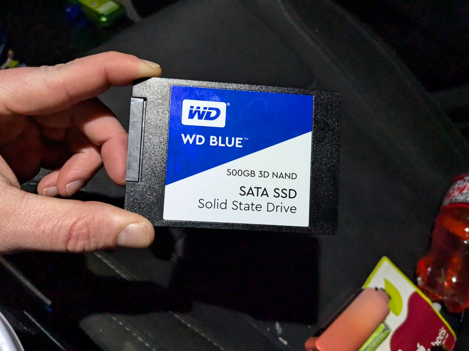 Western Digital 500gb WD Blue 3D NAND Internal SSD - SATA III 6 Gb/s, 2.5 /7mm,