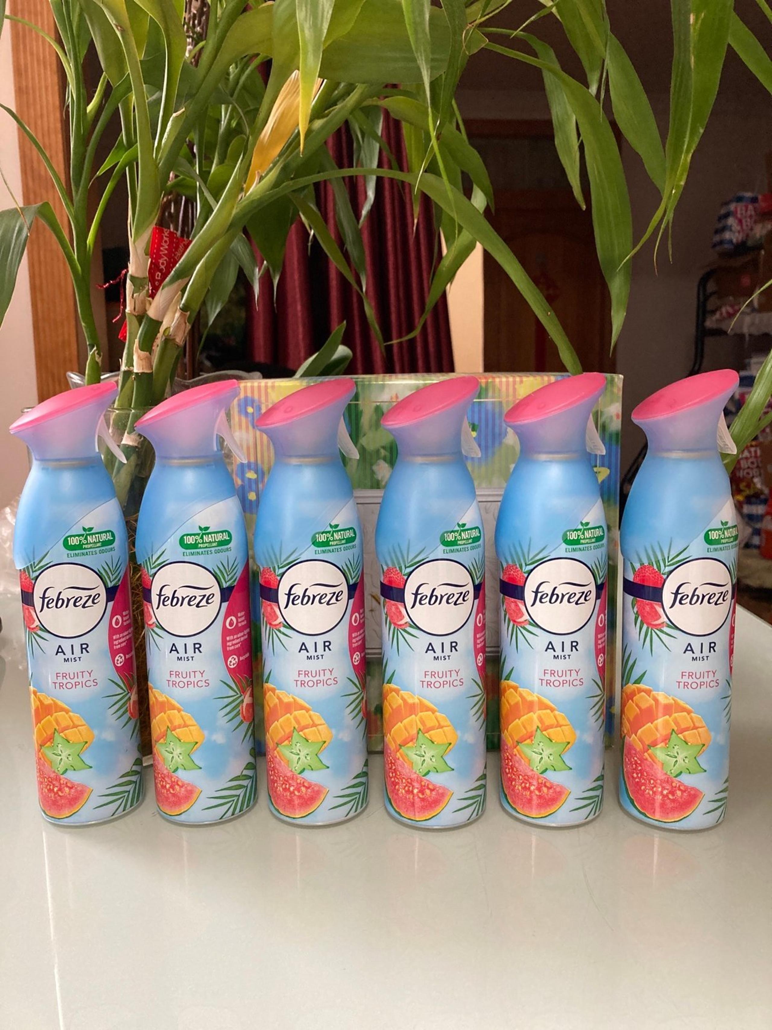 Febreze Air Freshener Fruity Tropics Scent, 8.8oz (Pack of 6)