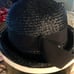 Antique hats (2) with hat box