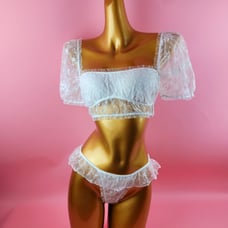 Mesh Lingerie Set
