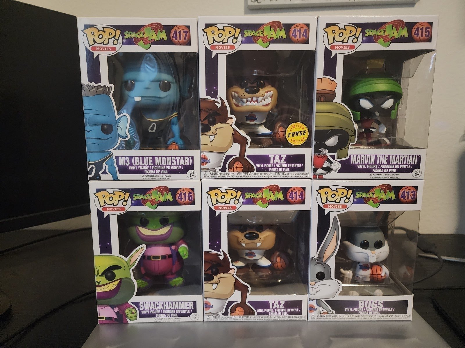 Space Jam (OG) Complete Set Funko Pop Lot
