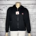 Badgley Mischka NWT Sz XL Black - Graphic Zip Up French Terry Sweatshirt Hoodie