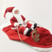 Santa Claus Riding Dog Costume Cute pet costume Size XL