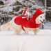Santa Claus Riding Dog Costume Cute pet costume Size XL