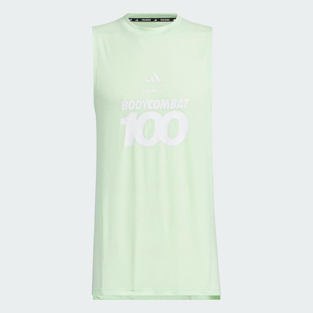 BC100 TANK LES MILLS ADIDAS 緑2XL BC100 TANK LES MILLS ADIDAS Green L