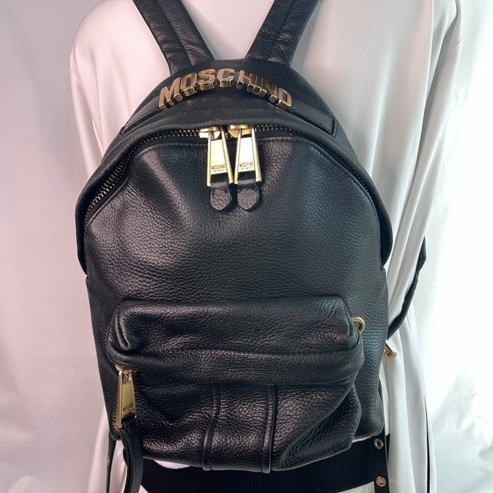 Moschino Leather backpack