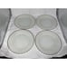Anchor Hocking White Suburbia Scallop 22k Gold Trim 4 Place Settings 20 Pieces