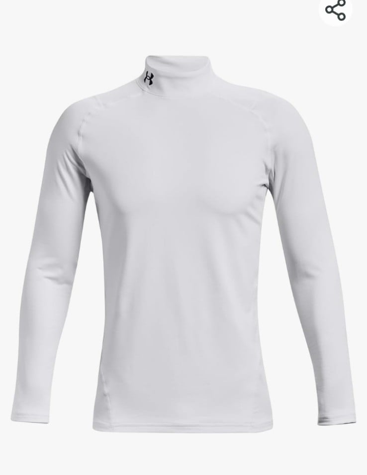 Under Armour crew neck mock neck shirt