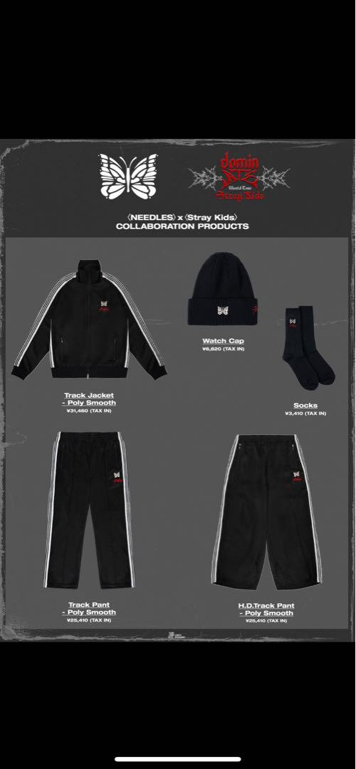 H.D.Track Pant - Poly Smooth【SIZE S】/〈NEEDLES〉x〈Stray