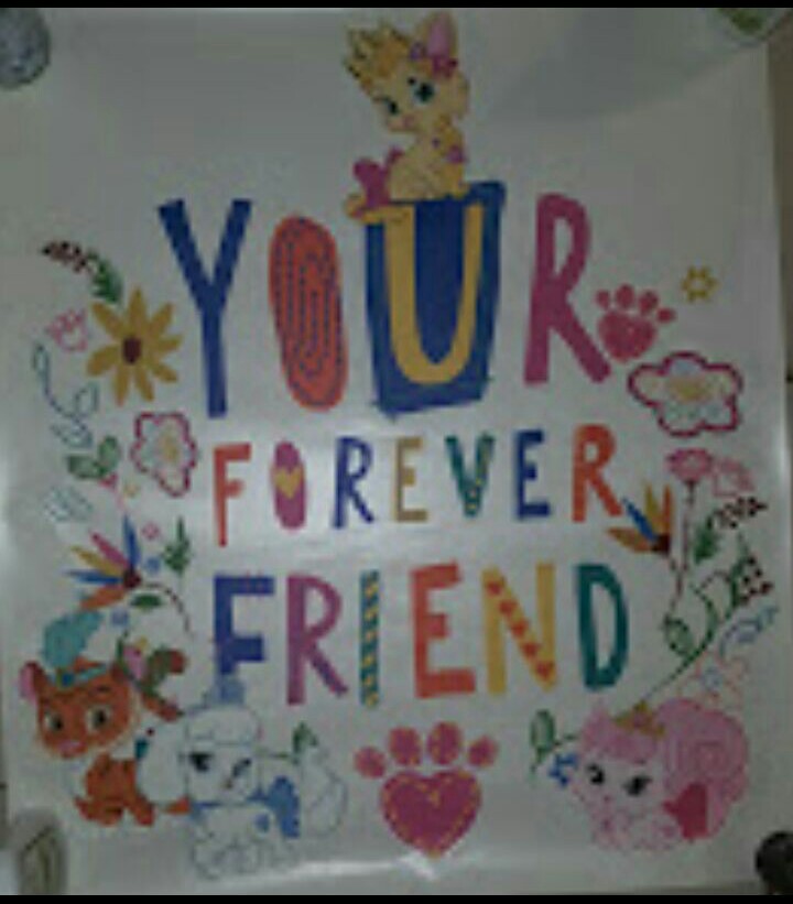New jumbo disney Palace Pets wallart