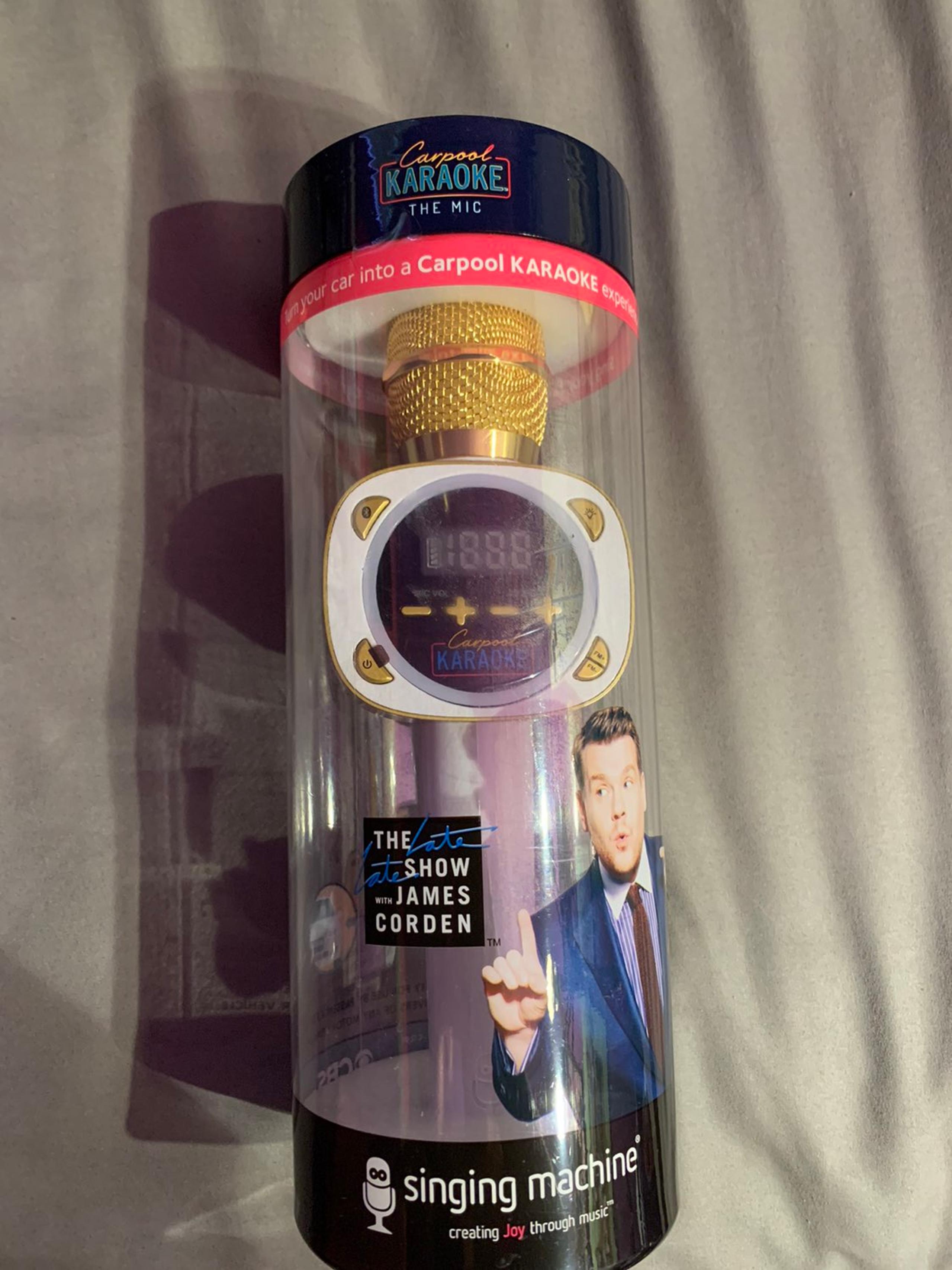 Singing Machine Carpool Karaoke Mic