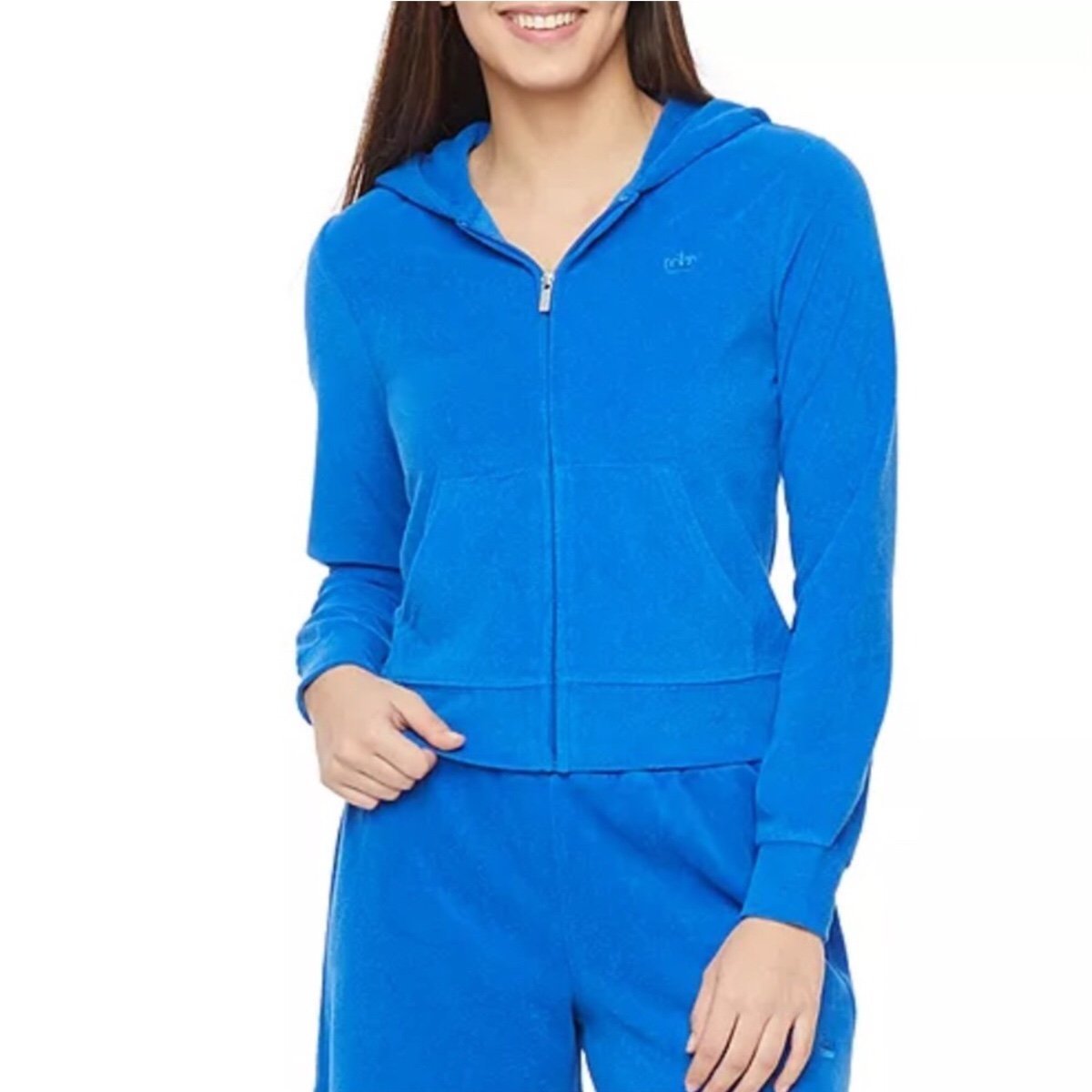 Juicy Couture Towel Terry Hooded Jacket