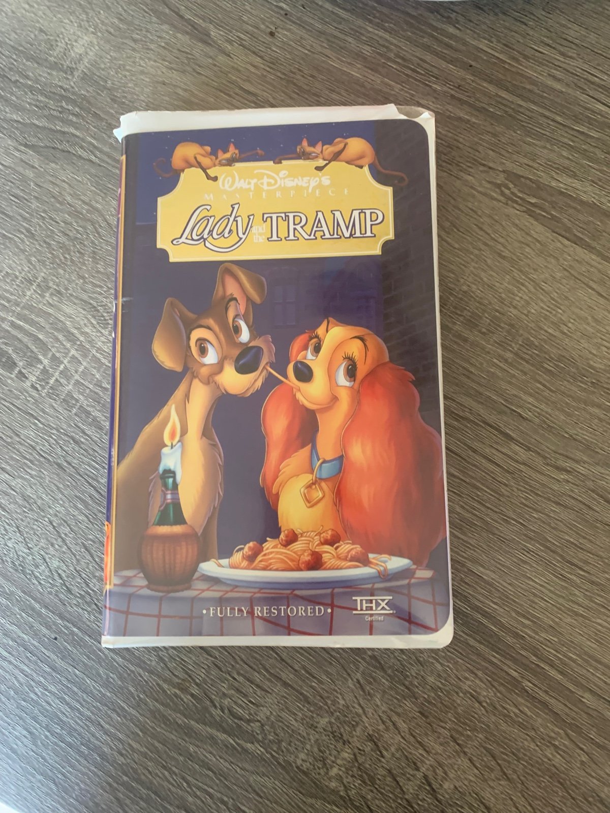 MASTERPIECE COLLECTION Lady and The Tramp VHS 14673