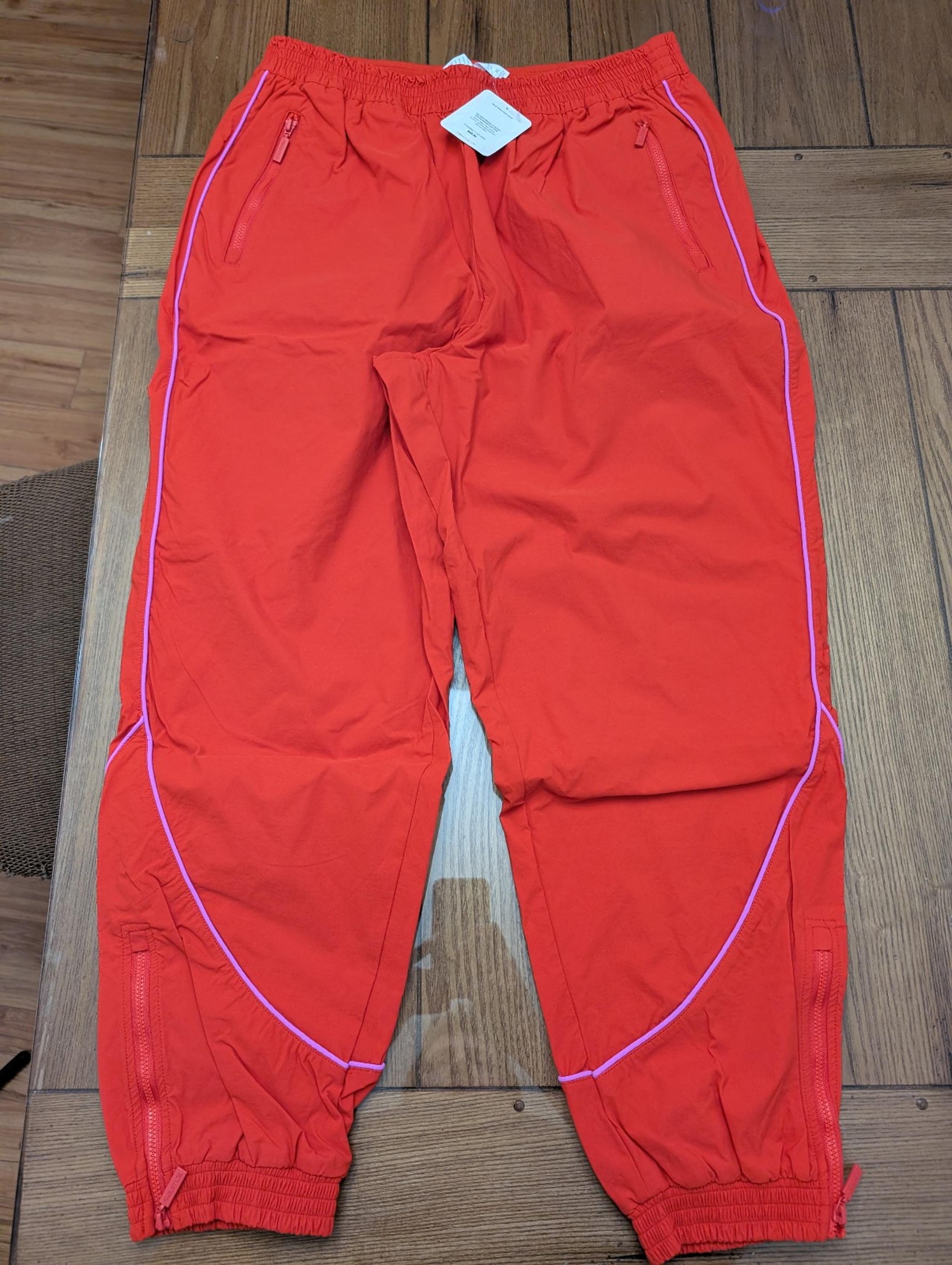 Women's Fabletics Relay Track Pant Red Size XL