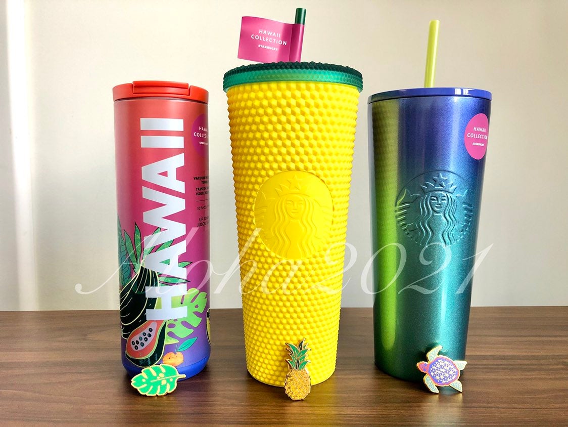 Starbucks pineapple studded