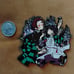 Demon Slayer Tanjiro Kanao anime manga KnY hard enamel pin on pin LE sold out