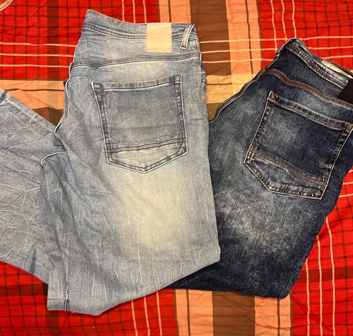 Mens Sean John Athletic Tapered Stretch Jean Bundle