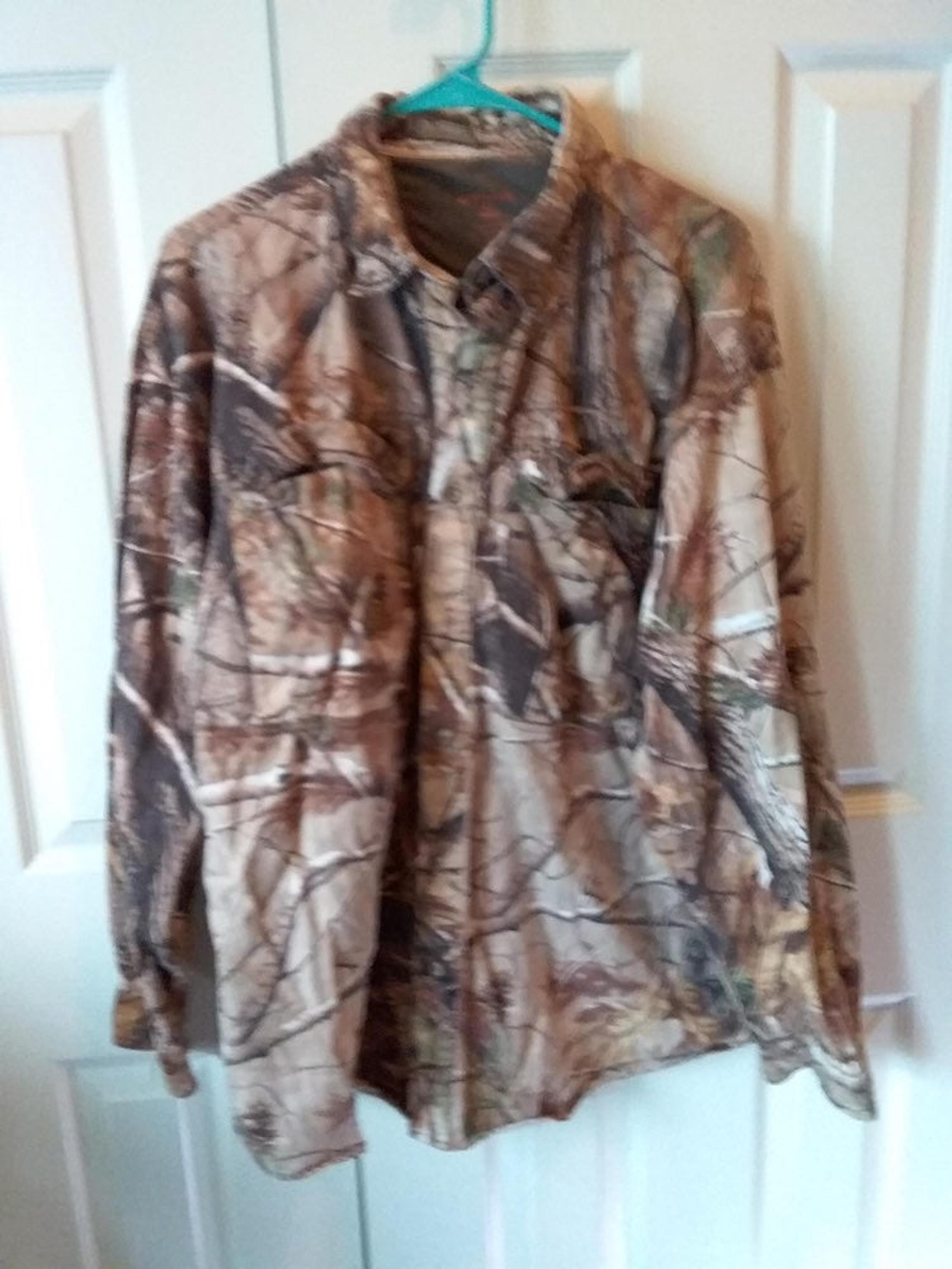Game Winner XL Camo Hunting Button Shirt