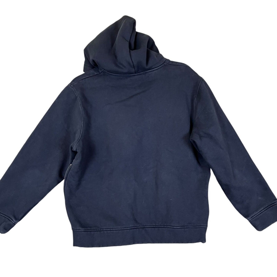 Emporio Armani Pullover Hoodie Mega Logo Embroider Midnight