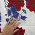 Lot 5 NOS Vintage JIM THOMPSON Thailand Silk Pillow Cover & Napkins Handkerchief