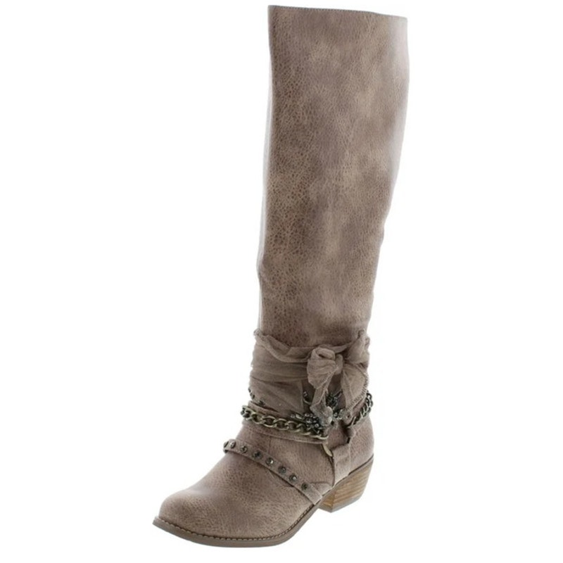 Not Rated Women's Tualamne Winter Boots Tall Cowboycore Western SZ 6