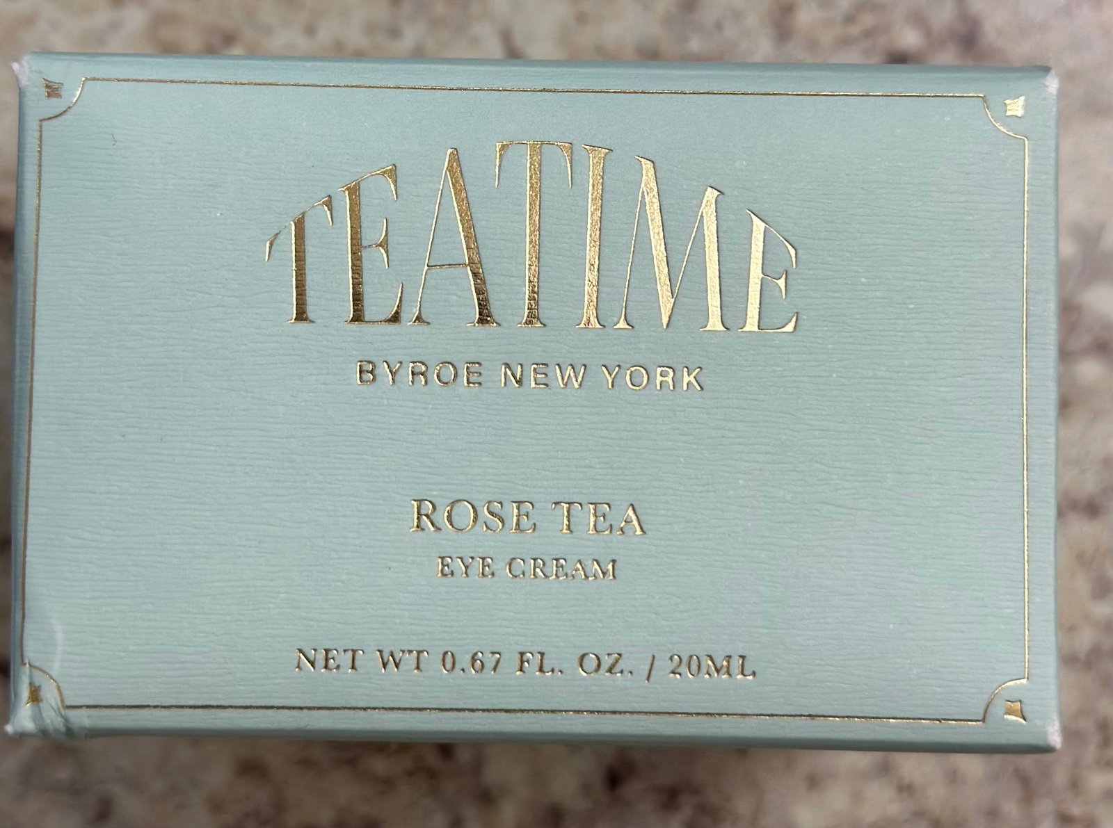 BNIB- Byroe Teatime Rose Tea Eye Cream