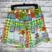 Kenny Flowers Mens Multicolor Drawstring The Guatape Swim Trunk Shorts Size L