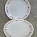 Corelle Tangerine Garden Dinner Plates 10 1/4” Floral Design Set of 4