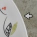 Corelle Tangerine Garden Dinner Plates 10 1/4” Floral Design Set of 4