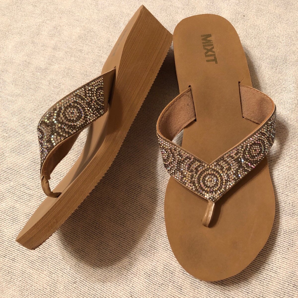 Mixit Wedge Sandals Mercari