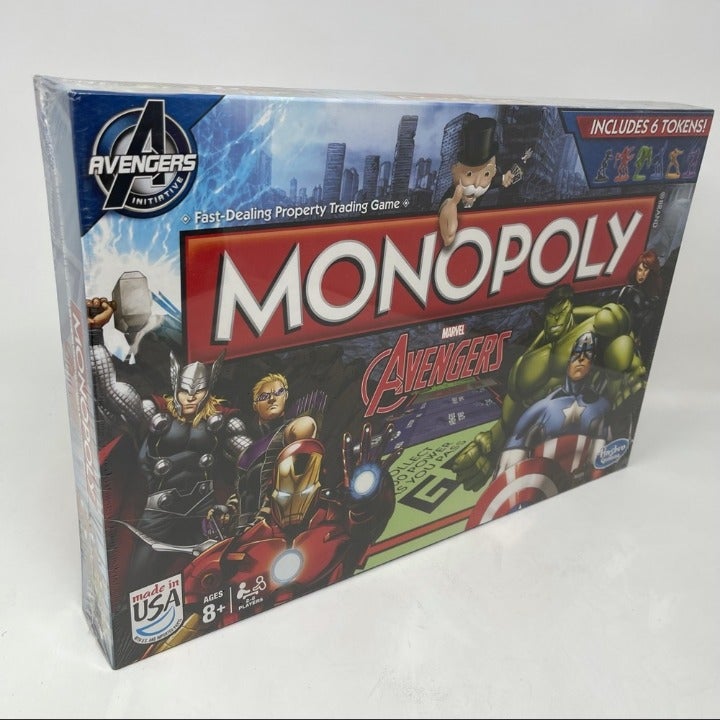 SEALED NIB! Marvel Avengers Monopoly sales Game Set