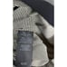 Rag & Bone Skinny Ankle Pants Black White Cropped Size 0 Herringbone Career