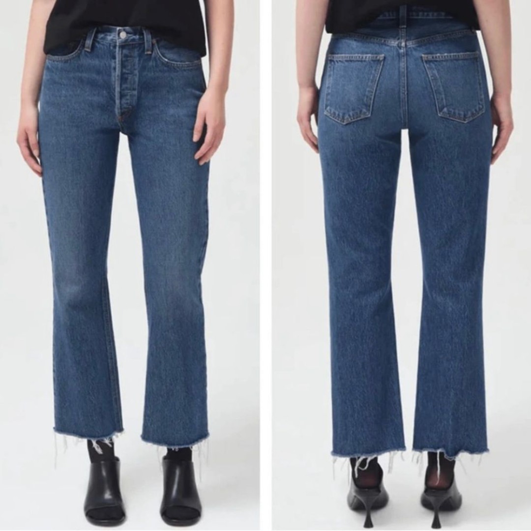 Agolde Relaxed Boot Mid Rise Jean In Sphere Size 27 New With Tag