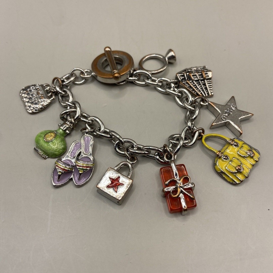 Macys shop charm bracelet