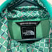 The North Face Green Retro Patterned Jacket with Fleece Lining Women’s Medium