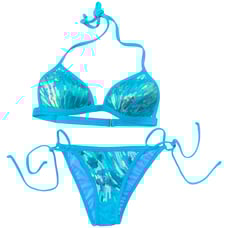 Y2K Vintage Sequined Bikini Set Venus
