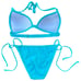 Y2K Vintage Sequined Bikini Set Venus