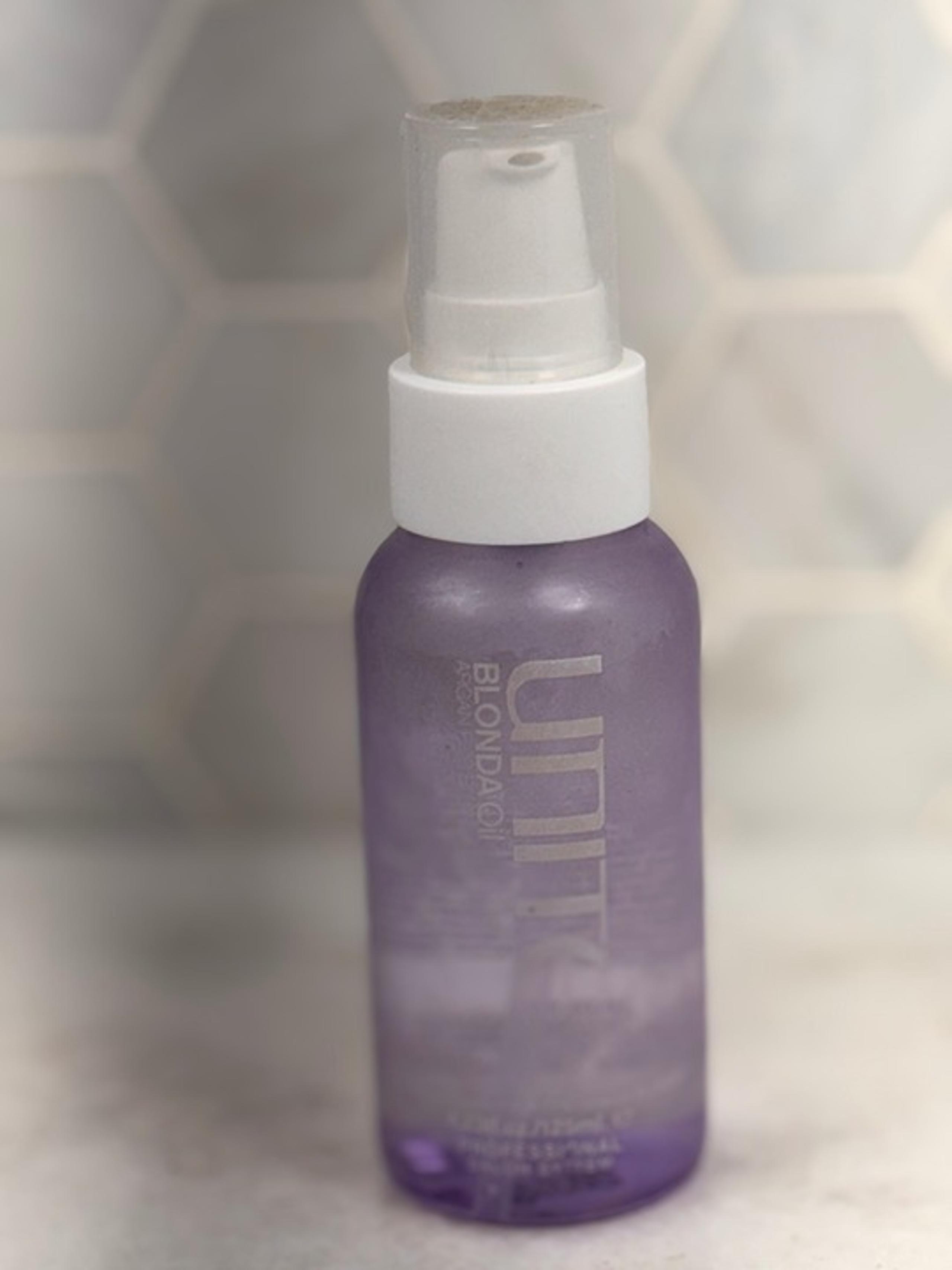 UNITE Hair – BLONDA Oil – Clear Argan Oil – Blonde – Shines, Smooths, Tames Friz